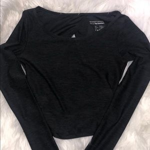 Aritzia: The Constant Long Sleeve Open Back Top